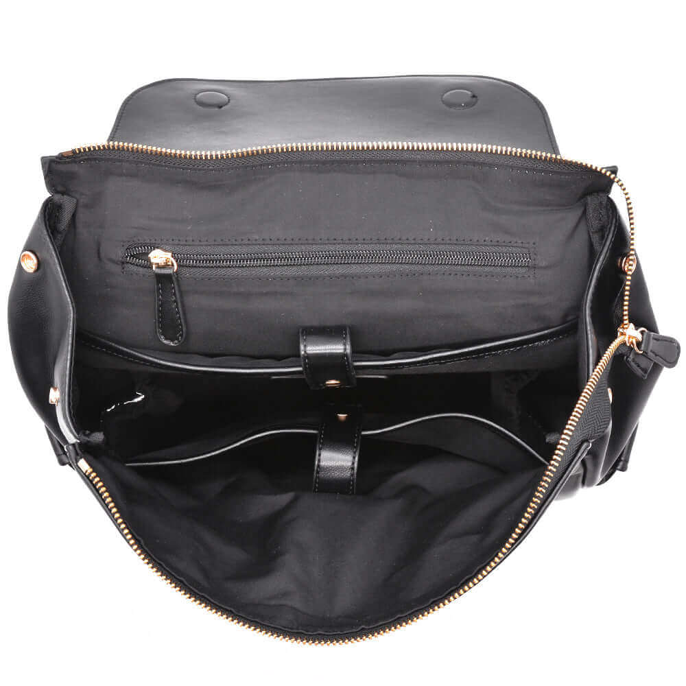 Luxury Baby Nappy Backpack - Black