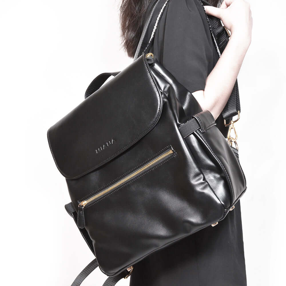 Luxury Travel Backpack - Black