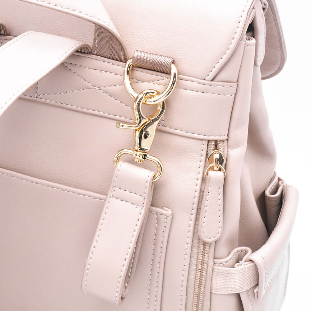Luxury Baby Nappy Backpack - Natural