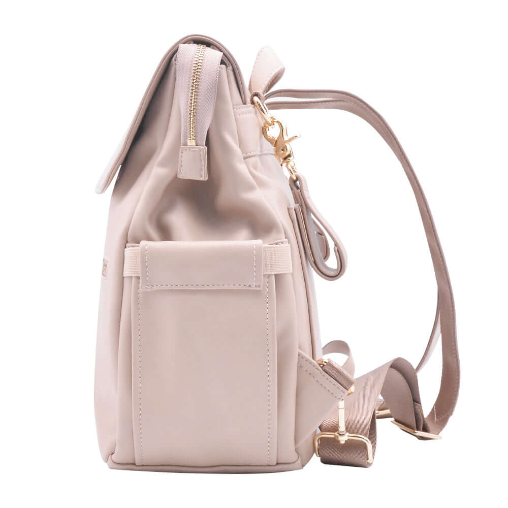 Luxury Baby Nappy Backpack - Natural
