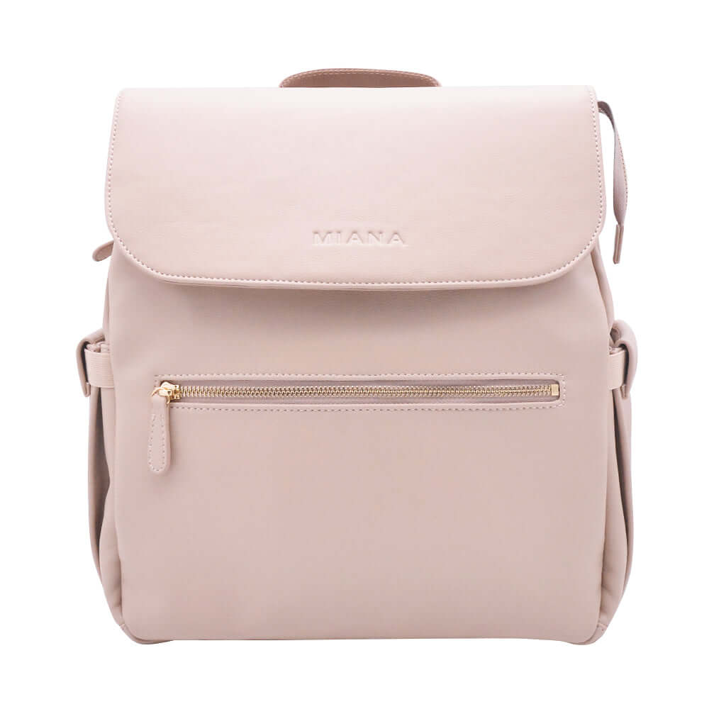 Luxury Baby Nappy Backpack - Natural