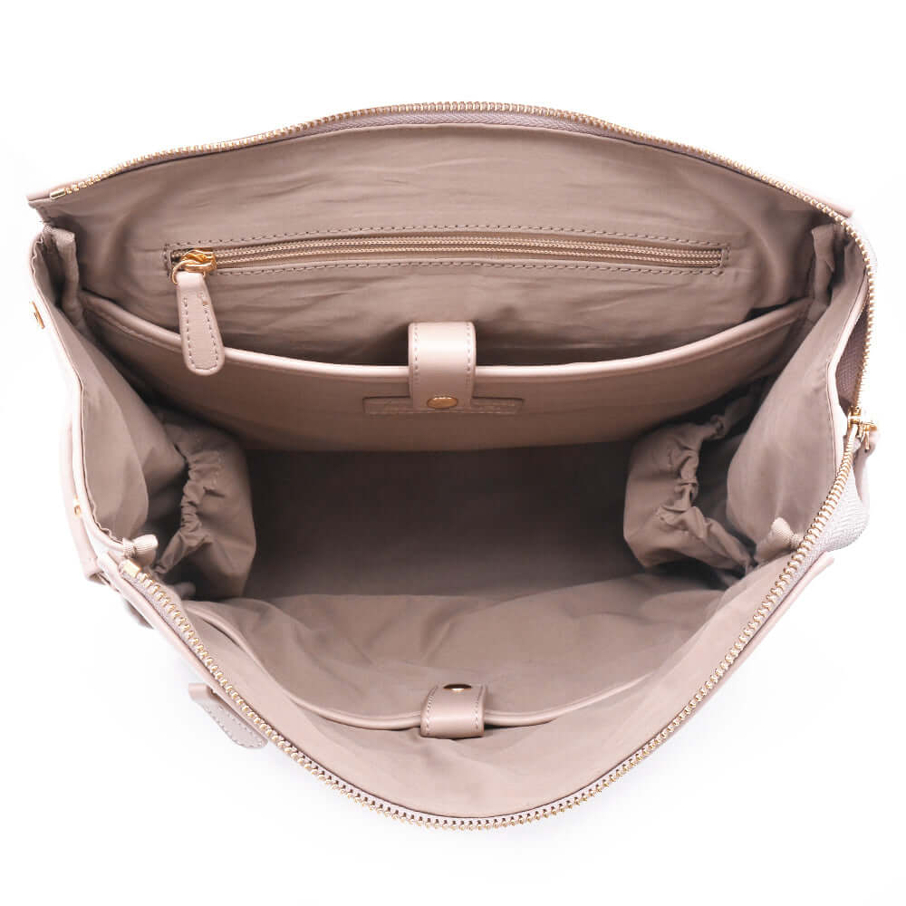 Luxury Baby Nappy Backpack - Natural